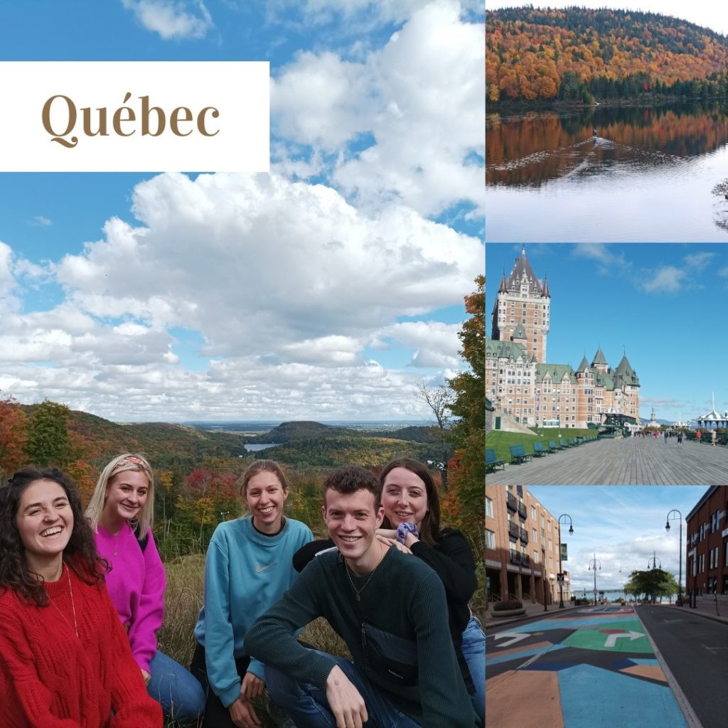 Des étudiants de Master 1 Tourisme Management des Transitions en séjour d'étude (1 semestre) à l'université des 3 Rivière (Québec)